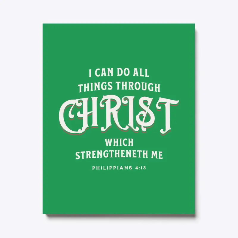 All Things through Christ