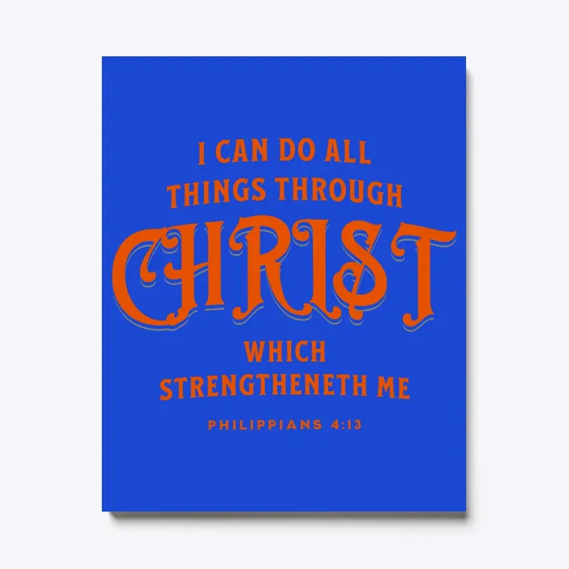 All things through christ