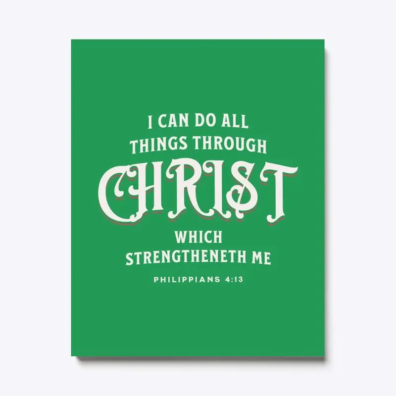 All Things through Christ